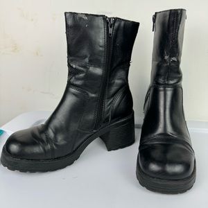 Mudd Black Heeled Boots